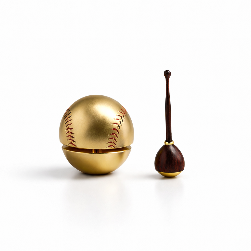 たまゆらりん 野球ボール 蒔絵入