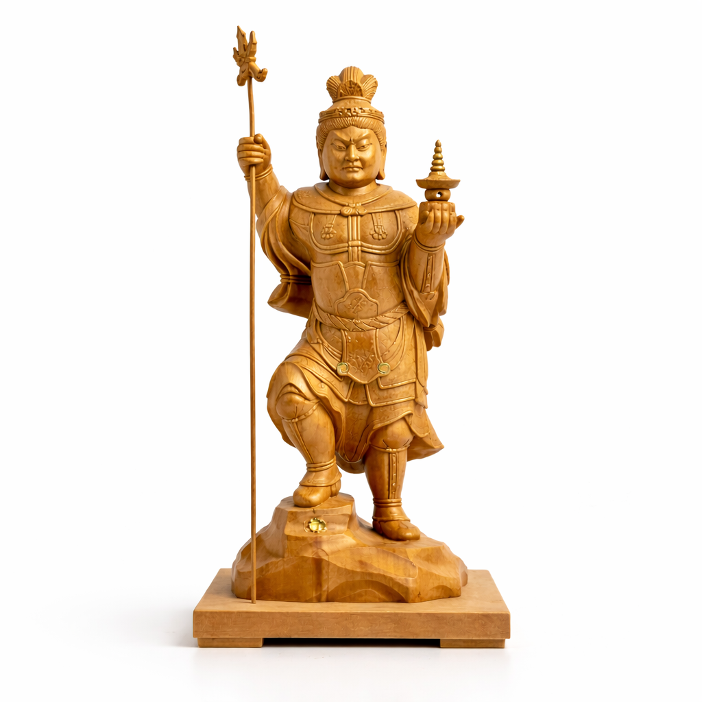 毘沙門天 柘植製