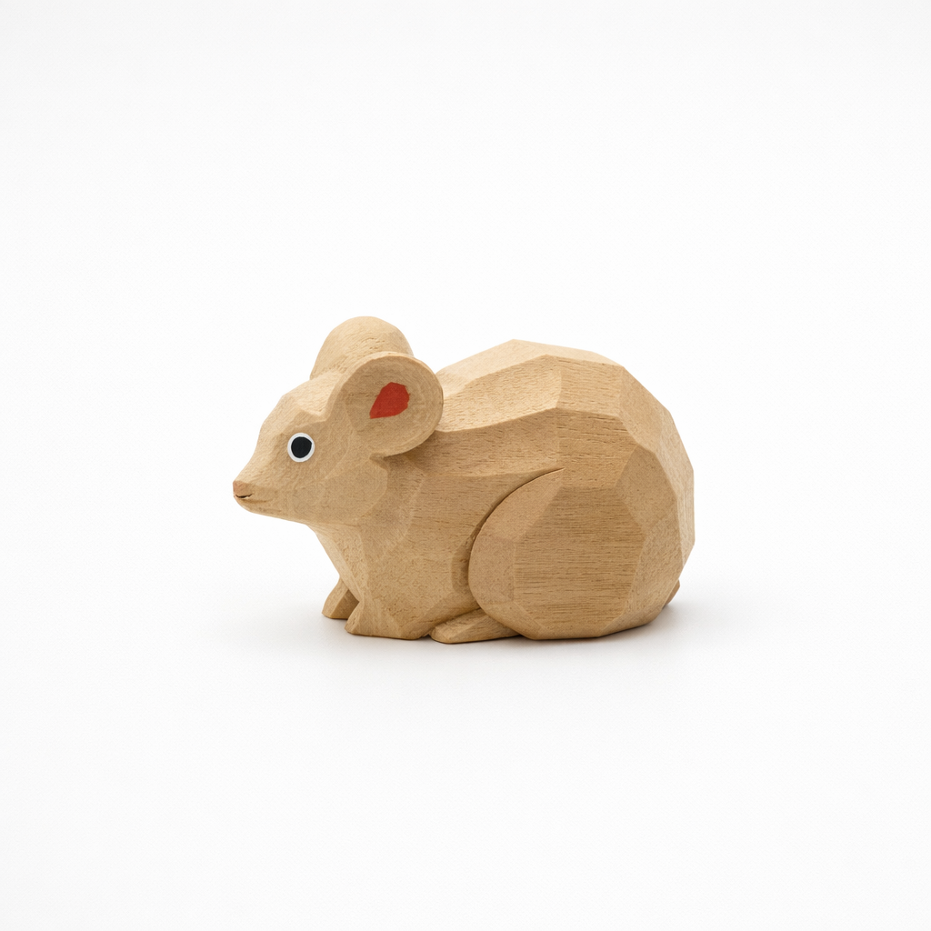 松本明慶工房 干支置物 子 小