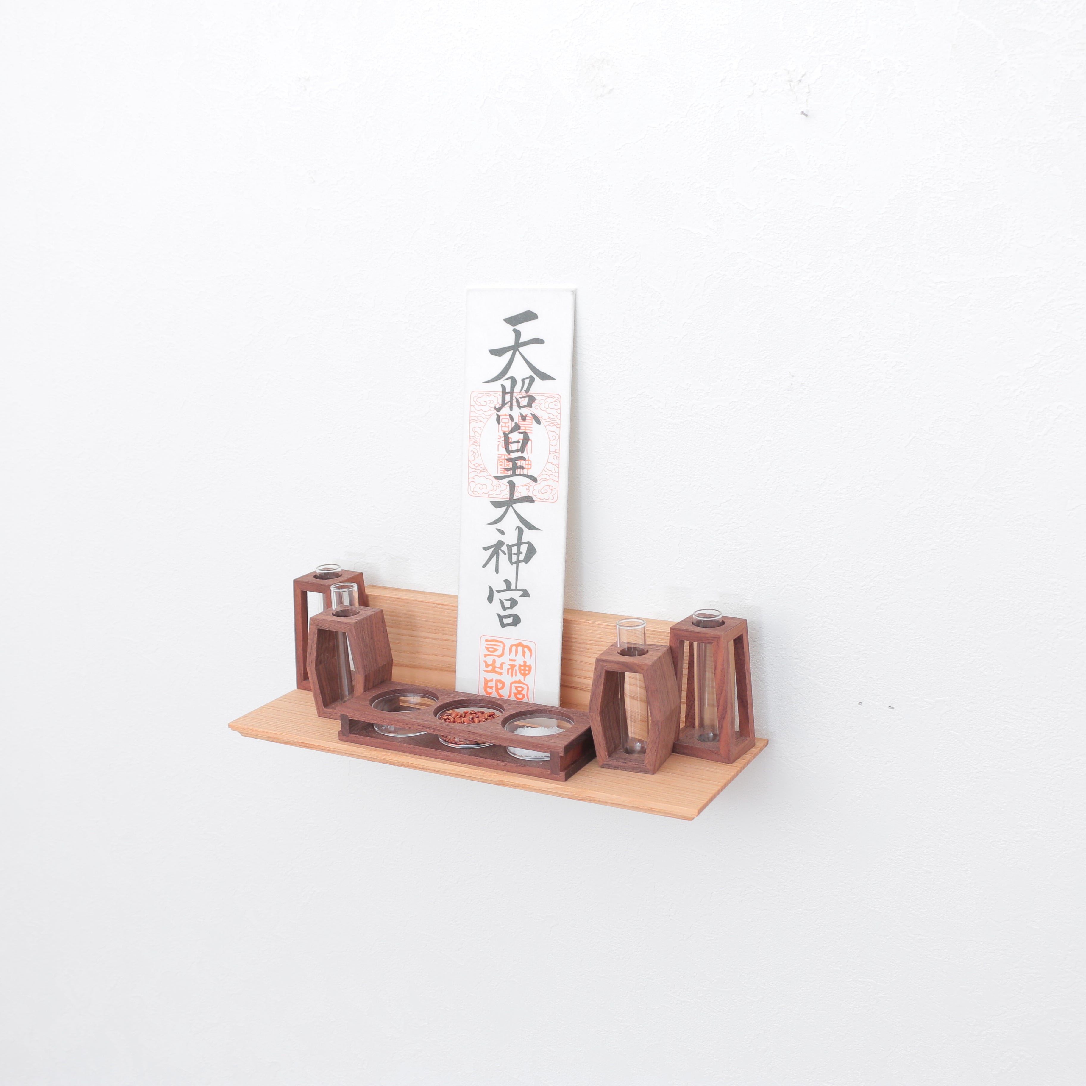 Kacomi walnut 神具セット