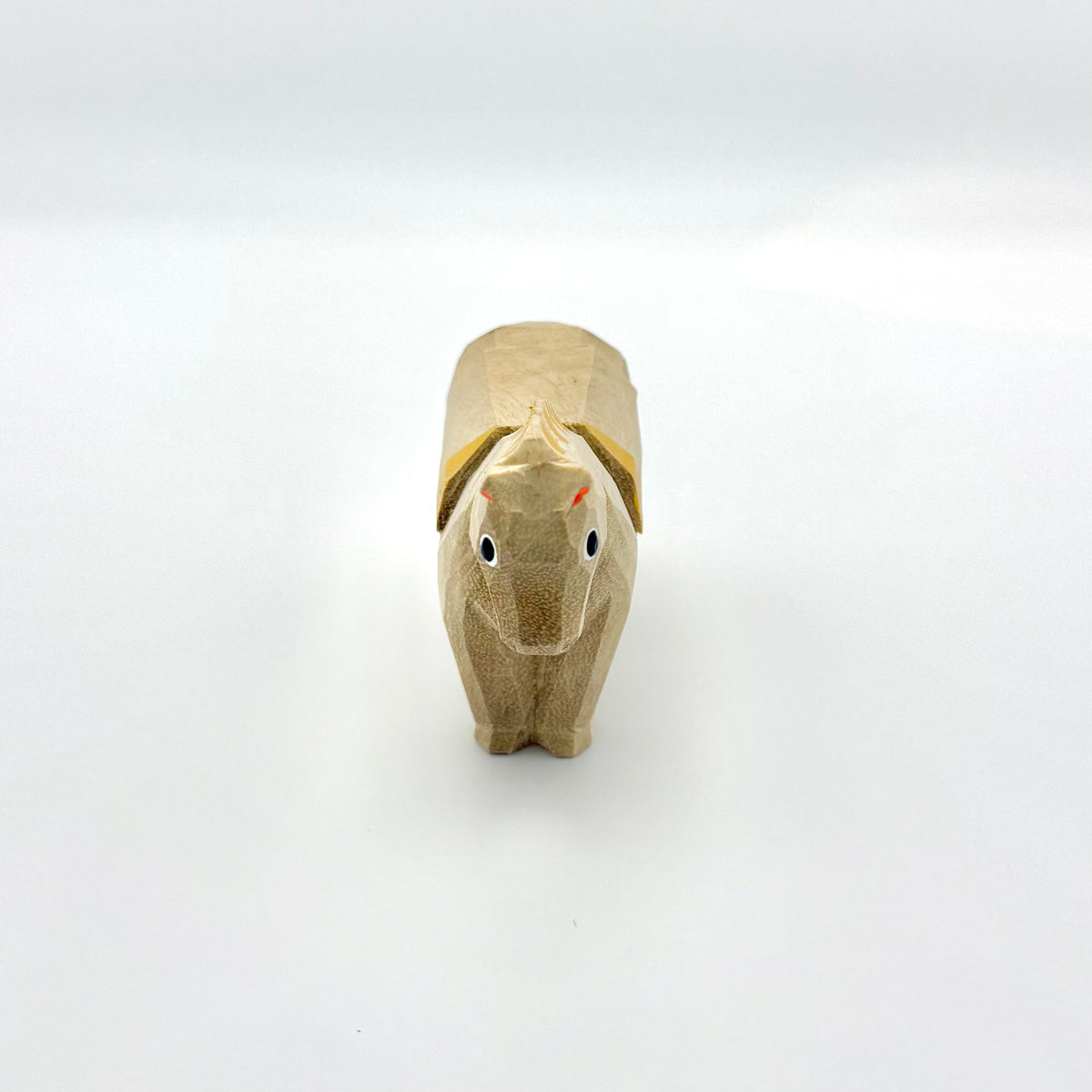 松本明慶 松本工房 干支 6種 木彫り 置物 松本明慶工房 干支置物 午 小